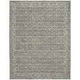 thumbnail image 2 of Nourison Outlines 7'10" x 9'10" Charcoal Ivory Vintage Indoor Rug, 2 of 8