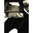 thumbnail image 4 of Camouflage Newborn Baby Boys Toddler Hooded Tops +Long Pants 2Pcs Outfits Set Clothes, 4 of 6