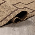 thumbnail image 6 of Hauteloom Jame Jute Hallway, Kitchen Runner Rug - Bohemian, Transitional - Tan, Dark Brown, Charcoal - 2'6" x 8', 6 of 11