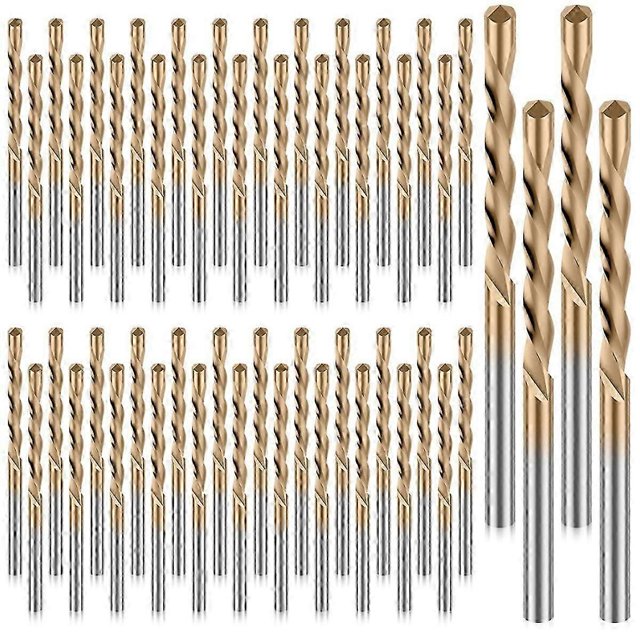 100 Pcs Drywall Bit 1/8 Inch Spiral Saw Tip Cutting Bits Bits Drywall Tools M2 High Speed Steel for
