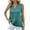 Mint Green, variant on Leesechin Women' s Sleeveless V Neck Tank Tops Summer Loose Fit Shirts