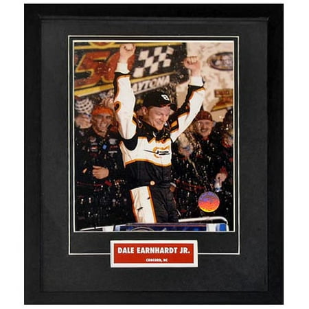 Dale Earnhardt Jr. in Victory Lane at Daytona 8 x 10 Framed Photo