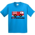thumbnail image 3 of Inktastic I Heart Firetrucks Youth T-Shirt, 3 of 5