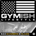 thumbnail image 6 of Gymish Gym is Still Open Hanging Funny Air Freshener, Classic Black Ice Scent Deodorizer for Drom Room and Gym, 6 of 6