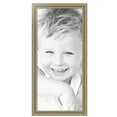 thumbnail image 2 of ArtToFrames 18" x 40" Silver Picture Frame, 18x40 inch Silver MDF Poster Frame (WOM-4445), 2 of 7