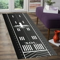 thumbnail image 1 of RM1203.5 Runway Area Rug, 80x500Cm//31x196inch, Aircraft & Plane Pattern, Indoor/Outdoor Use, 1 of 8