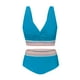 thumbnail image 5 of Conjunto de Bikini de Cintura Alta para Mujeres Control Del Estómago de Cintura Alta de Dos Piezas Nudo Cortado Traje de Baño Nylon Spandex, Conjunto de Bikini Sexy para la Playa, 5 of 7