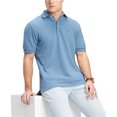 thumbnail image 1 of Tommy Hilfiger - Polo de rugby para hombre, ajuste clásico, color azul, XL, 1 of 1