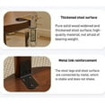 thumbnail image 6 of Stackable Stools Set of 4, Wooden Small End Table, Versatile as Side Table, Bedside Table, Coffee Table, for Living Room, Bedroom, Balcony(Natural), 6 of 7