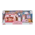 thumbnail image 3 of Juguete Casa de Muñecas Set Tienda de Postres de Conejitos con Terraza, Resbaladilla, Accesorios y Figuras Incluidas, 3 of 5