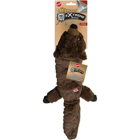 SPOT Plush Skinneeez Extreme Quilted Beaver Dog Toy 23
