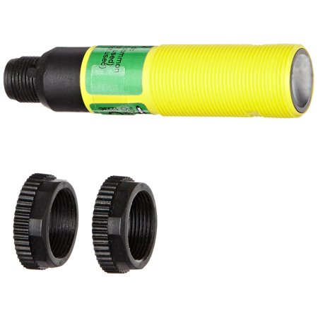 S186EQ EZ Beam Sensor, Opposed Mode Emitter and Receiver, Infrared LED, 4-Pin European QD, 20m Range, 10-30VDC Supply Voltage