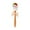 B, variant on Ausyst Kitchen Utensils Christmas Design Spatula Wooden Handle Silicone Scraper Kitchen Baking Tools New Clearance