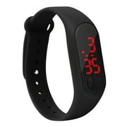 Kiplyki Wholesale Unisex Sport Watch LED Digital Silicone Strap Creative Hand Ring Electronic Watc