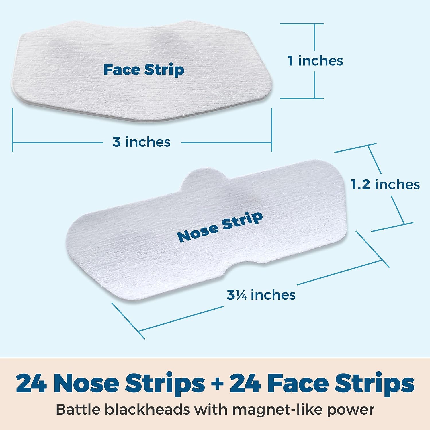 MEDca Deep Cleansing Pore Strips Combo Pack, 48 Count Strips Exfoliants & Scrubs - image 6 of 9