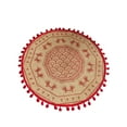 thumbnail image 5 of Upgraded Christmas Placemats Round Woven Placemats Snowflake Reindeer Table Mats Red Scrubbish Prevents Placemats For Holiday Kitchen Tables E, 5 of 6