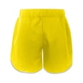 thumbnail image 4 of Shachafan Girls Breathable Four Way Stretch Athletic Shorts For Running Gym Training Playground Sportswear Jean Shorts Juniors Girls, 4 of 8