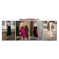 thumbnail image 6 of BTFBM Womens Spring Skirts Business Casual Clothes High Waisted Cocktail Party Wedding Guest Mermaid Maxi Skirt, 6 of 10