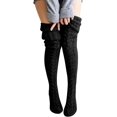 thumbnail image 1 of Calcetines Hasta la Rodilla Mujer Térmicos Invierno Calcetines Altos de Muslo Calcetines Extra Largos Casual de Punto Medias de Botas Largas para Niña Calcetines Navideños, 1 of 5