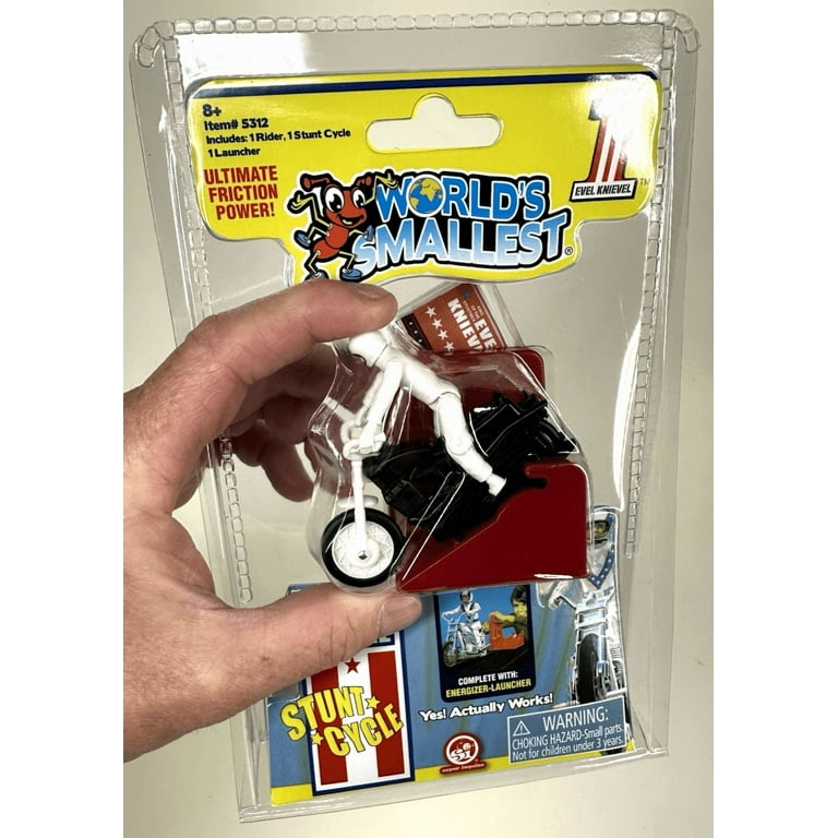 Super Impulse Mini Evel Knievel Stunt Cycle Smallest Daring Jumps