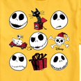 thumbnail image 3 of The Nightmare Before Christmas - Jack Christmas Grid - Men's Short Sleeve Graphic T-Shirt, 3 of 5