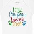 thumbnail image 4 of Inktastic My Pawpaw Loves Me Boys or Girls Baby Bodysuit, 4 of 5