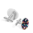 thumbnail image 3 of Easter Elegant Stainless Steel Shirt Clip Cufflink Set for Formal Attire - for Business Meetings and Special Occasions, 3 of 6