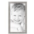 thumbnail image 2 of ArtToFrames 14" x 26" Classic Antique Silver Picture Frame, 14x26 inch Silver Wood Poster Frame (WOM-4926),  Pack, 2 of 7