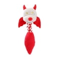 thumbnail image 3 of Juguete de Peluche Chirriante para Perros Yinane Juguetes Interactivos para Masticar Rojo, 3 of 8