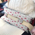 thumbnail image 3 of Sweet Cherry Illustration Seatbelt Cushion - Post-Surgery Recovery Pillow for Mastectomy Breast Cancer Heart Procedures - Plush Car Travel Accessory (Fruit-Themed Design), 3 of 5