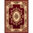 thumbnail image 1 of Infinity Home 36303 2 Pi 3 Po x 3 Pi 11 Po Tapis Intemporel le Petit Palais Traditionnel - Rouge, 1 of 1