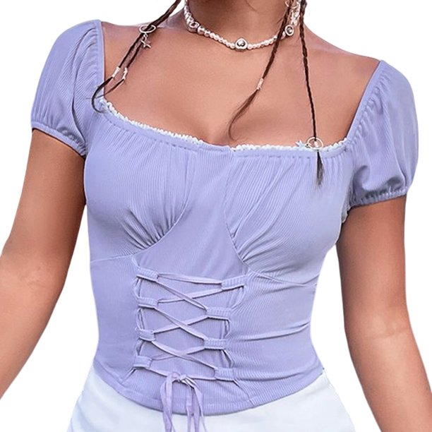Chaqueta Modelos de mujer de punto de diseño de moda superior de manga corta sexy Cgtredaw Para estrenar