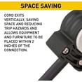 thumbnail image 3 of Legrand PS5266SSANCCV4 Pass & Seymour Blade Angle Plug, 125-Volt, 15-Amp - Quantity 1, 3 of 7