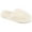 Cream, variant on Womens Cozey Comfort Insole Slip On Round Toe Slippers