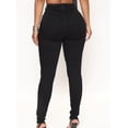 thumbnail image 4 of LovelyWholesale Mid Waist Skinny High Stretchy Women's Jeans, 4 of 5