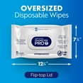 thumbnail image 4 of Welmedix Homecare Pro Oversized Daily Cleansing Adult Wipes, No Rinse, Wet Cleansing, Bathing Wipes, Hospital Grade, pH Balanced for Fragile Skin, 4 of 7