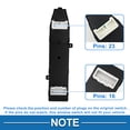 thumbnail image 4 of Unique Bargains Power Window Switch No.935703J000WK Front Left Driver Side Window Control Switch for Hyundai Veracruz 2006 Black, 4 of 7