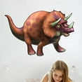 thumbnail image 1 of Wallhogs Triceratops Wall Decal, 1 of 2