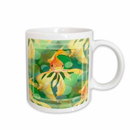 

3dRose Carpe Diem- seize the day carpe diem latin fun funny humour humor Ceramic Mug 11-ounce