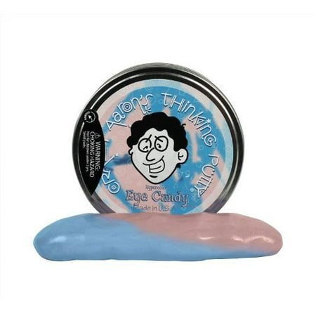 Crazy Aaron's Thinking Putty - in.Eye Candy in. Heat Sensitive Hypercolor - Brand New Online