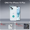 thumbnail image 2 of for iPhone 16 Pro Max Case, Compatible with MagSafe, Shockproof Military-Grade Protection, Magnetic Phone Case for iPhone 16 Pro Max, Classic Hybrid Case (HaloLock), Clear, 2 of 5