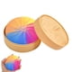 thumbnail image 1 of Colorido bollo al vapor juguete antiestrés aliviar el estrés y la ansiedad comida de imitación Fidget sensorial bollo juguetes regalos,Rainbow, 1 of 5