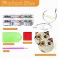 thumbnail image 4 of Juego Manualidades Con Espejo Pintura Con Diamantes DIY Gato Doble Cara Cgtredaw, 4 of 9