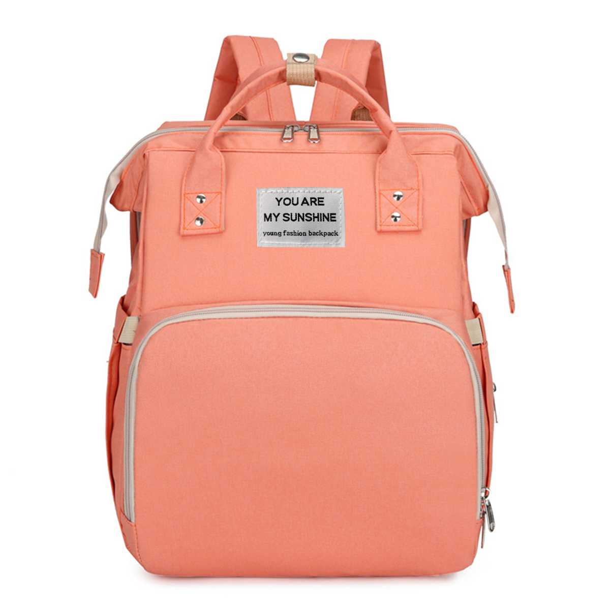 Travel Diaper Bag Backpack Foldable Baby Bed,Crib Diaper Backpack