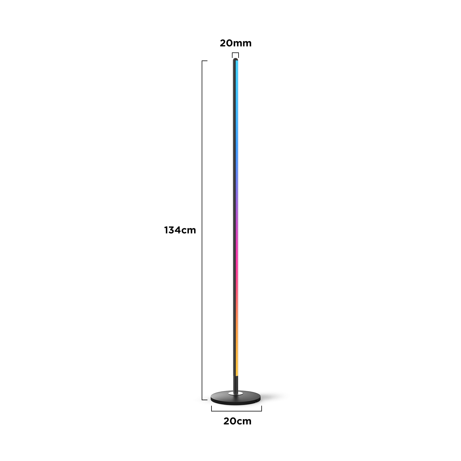 Govee Smart Rgbicw Floor Lamp 53.7" with Music Mode photo 8