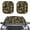Camo Hunting Forest, variant on Kuiaobaty 2 Pieces Car Windshield Sun Shade Camo Hunting Forest Easy to Install Blocks UV Rays Sun Visor Mat Universal Fit Small Sedans Mini SUVs Trucks Exterior Accessories
