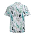 thumbnail image 3 of High Quality Hawaiian Shirts for Men Short Sleeve Aloha Beach Shirt Floral Summer Casual Button Down Shirts Blouses SYMEFC, 3 of 7