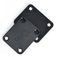 thumbnail image 2 of Placa de cuello de guitarra eléctrica con tornillos de montaje Placa de cuello de guitarra (negro), 2 of 8
