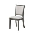 thumbnail image 6 of New Classic Furniture Amy 5-Piece Contemporary Wood Dining Set in Gray, 6 of 11