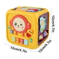 thumbnail image 3 of ToyKingdee 6-in-1 Activity Cube – Toys – Activity Cube – Perfect Car Seat Travel Toys, 3 of 7